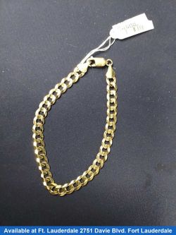 Bracelet - Yellow Gold 14k (.585) 11 grams 8 inch