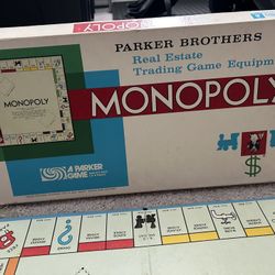 Vintage Monopoly Game 1961
