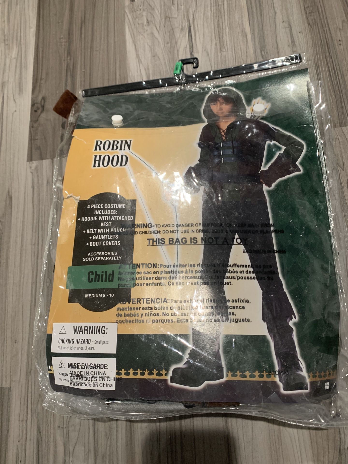 ROBIN HOOD COSTUME CHILD 8-10