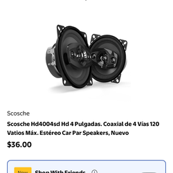 4  scoche speakers