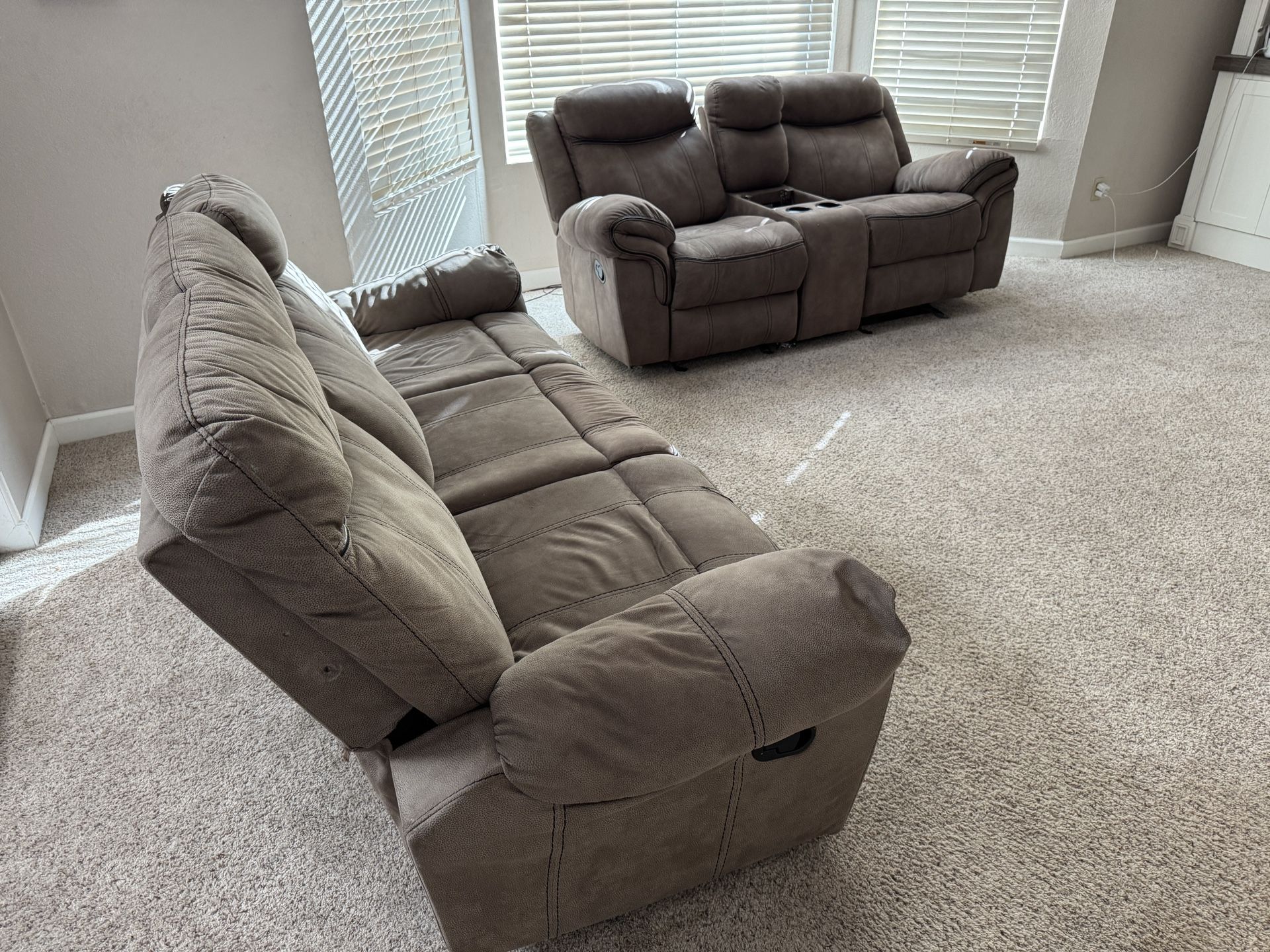 Couch Set - Reclining - $25