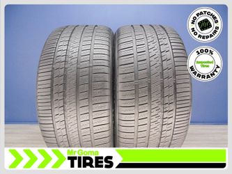 2 FALKEN AZENIS FK460 A/S XL 285/40ZR20 USED TIRES 8.9/32 TREAD NO PATCH 2854020