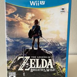 Zelda Breath Of The Wild Nintendo Wii U 