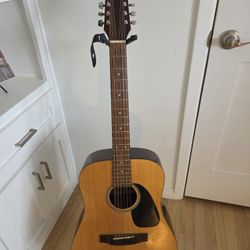 Samick SW115-12, 12 String Acoustic/Electric Guitar