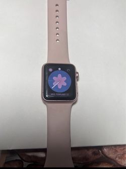 Apple watch sport 7000 series on sale rose gold