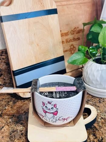 Disney Bolw With Chopsticks