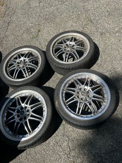 17” wheels 4x100