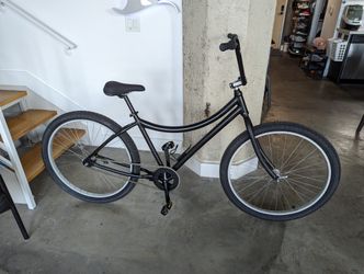 Fresh Klunker Built Murdered Out 29 In Wheels On A 32-in Aluminum Frame With SE Racing Tires