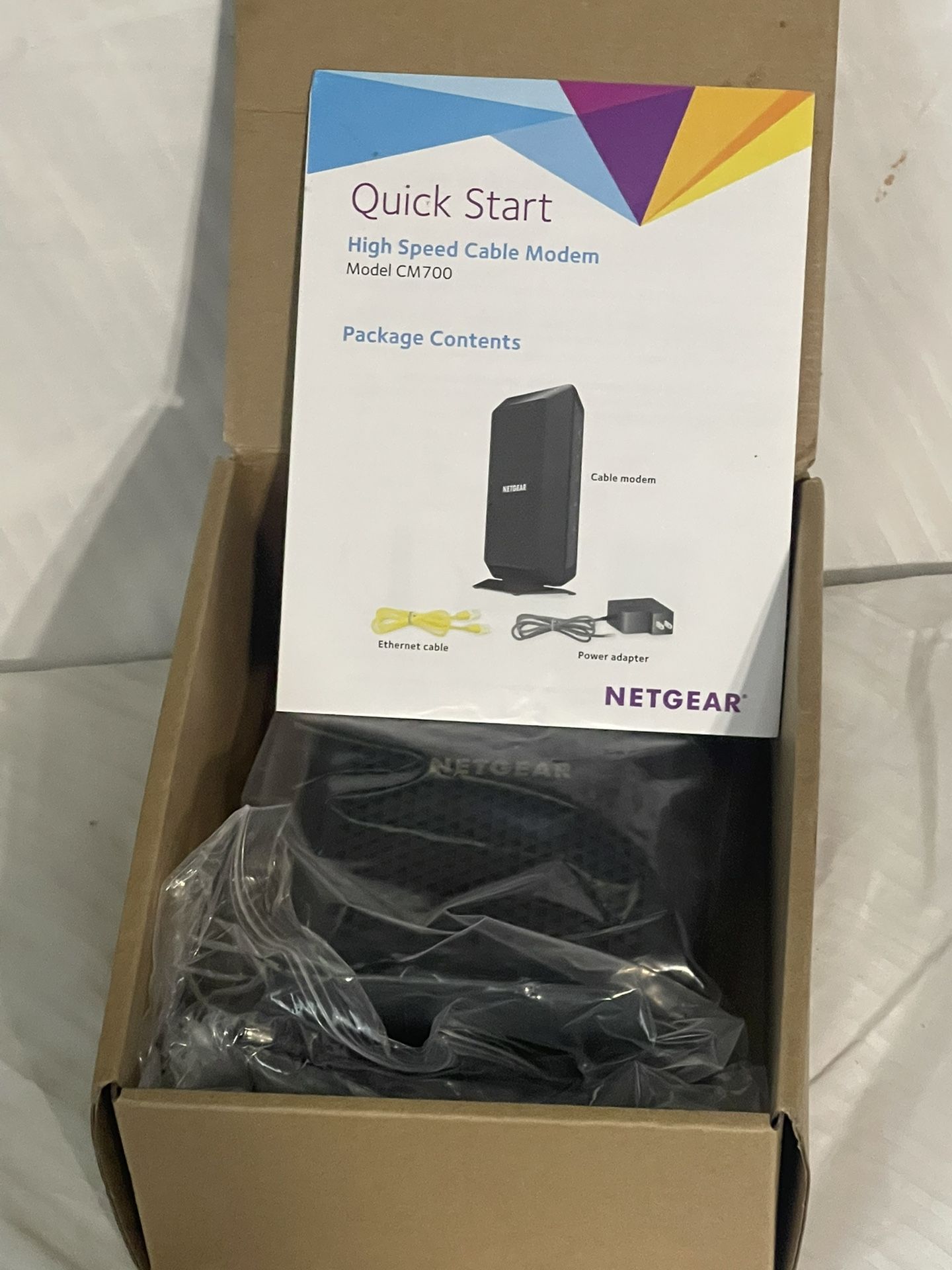 NETGEAR HIGH SPEED CABLE MODEM