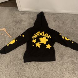 Black And Yellow Spider Hoodie