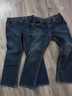 2 pairs of ARIAT Flame resistant Jeans 34x32