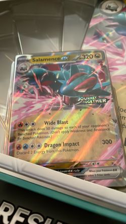 Salamence Ex Journey Together Promo Card