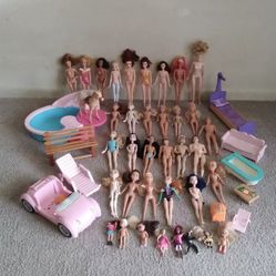Beautiful Barbies Lot  ( price for all ) 