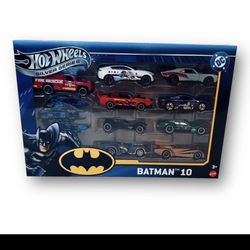 Hot Wheels Batman Silver Collection 