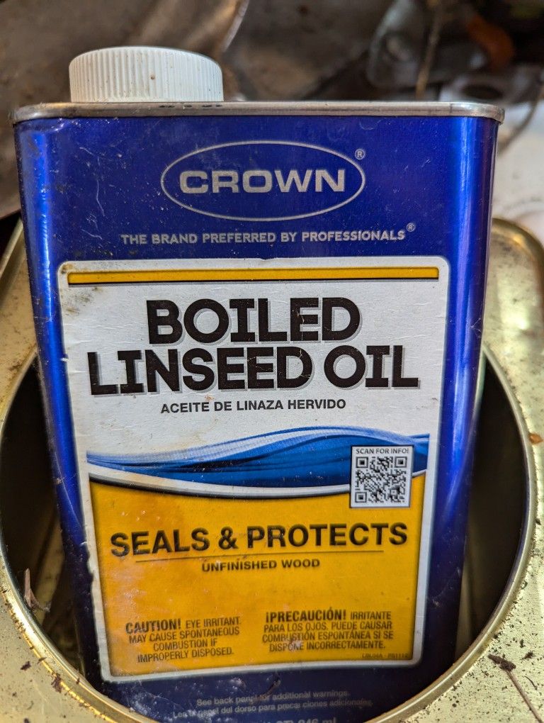 Free Boiled  Linseed Oil