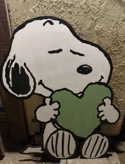 Party Custom wood cutout /cutouts  Snoopy