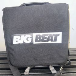 Big Beat messanger bag with extension strap Black New