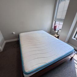 Linenspa 8 Inch Memory Foam and Spring Hybrid Mattress/Medium Firm/Queen Size(Purchased March 2024)