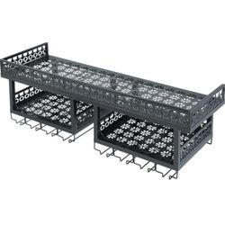 New 2 Tier Wall Mount Wine Rack READ DESCRIPTION 
