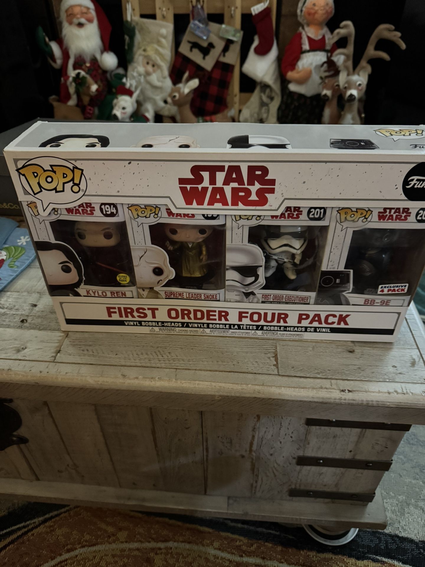 Set Of 4 Funko Pops Star Wars