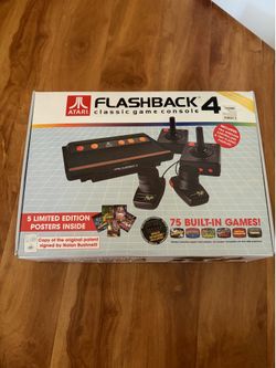 Atari Flashback 4 Classic Gaming Console 40th Anniversary Deluxe Edition