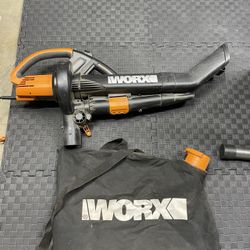 Worx Leaf Blower And Mulching System 