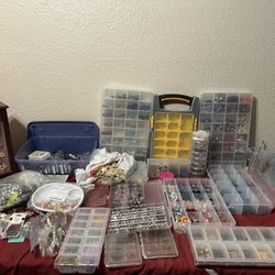 Costume Jewelry & Bead Making Stuff & Extras 