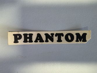 Phantom BMX sticker