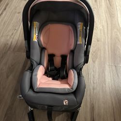 Pink Baby Trend Car Seat