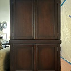 Pottery Barn Armoire / Entertainment Cabinet 
