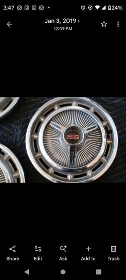 Chevy hubcaps