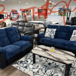 Sofa And Loveseat Set Special $999 💥💥4 Reclining Seats 
