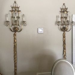 Two Italian antique sconces