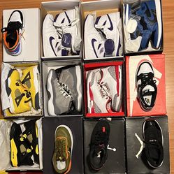 Jordan/Nike/Puma Size 6Y-7Y New&Used