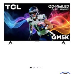 New TCL QM5K 55” 4K Mini-LED Google TV
