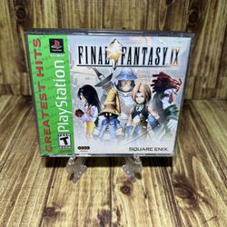 Final Fantasy IX 9 PS1 PlayStation Game, Complete 4-Disk Set