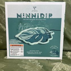 🌴💦 Brand New Minnidip Tropical Palm Leaf Sprinkler Splash Pad – Kids Pool 💦🌴