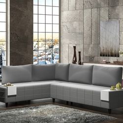 NEW IN THE BOX 2 PCS SECTIONAL ! FIRM SEATING ! AVAILABLE IN 7 COLORS 