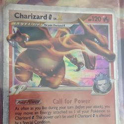 Pokémon TCG Charizard [G] LV.X DP Black Star Promotional DP45 Holo Promo 1st Edition Promo