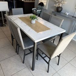 Dinning Table with 6 Chairs