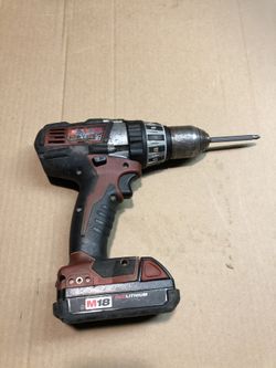 Milwaukee drill and battery