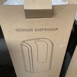 Hand Sanitizing Stand With Sensor Dispenser