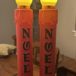 Outdoor Holiday Candles