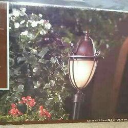 Outdoor post light* Allen & Roth brand (new in box) 
