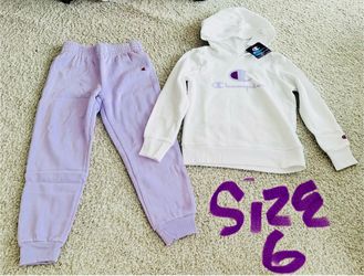 Little girls champion sweat outfit