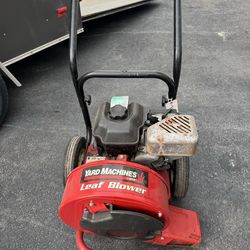 Yard Machines Walk Behind Leaf Blower 5.5hp. Runs And Works Good. Must Pick Up