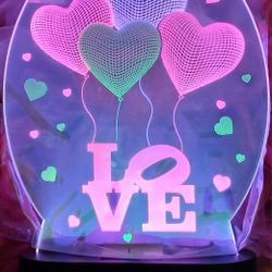 3D MULTIPLE COLOR LED NEW