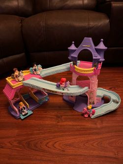LITTLE PEOPLE VINTAGE KLIP KLOP CASTLE