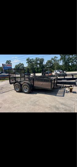 Utility trailer 6x12 with ramp