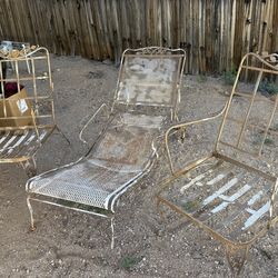 Vintage patio set